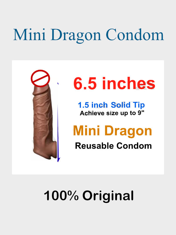 Mini Dragon Condom By Sir Saddy